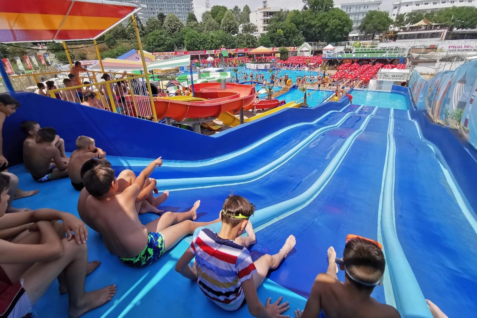 Eforie Aqua Park drone view